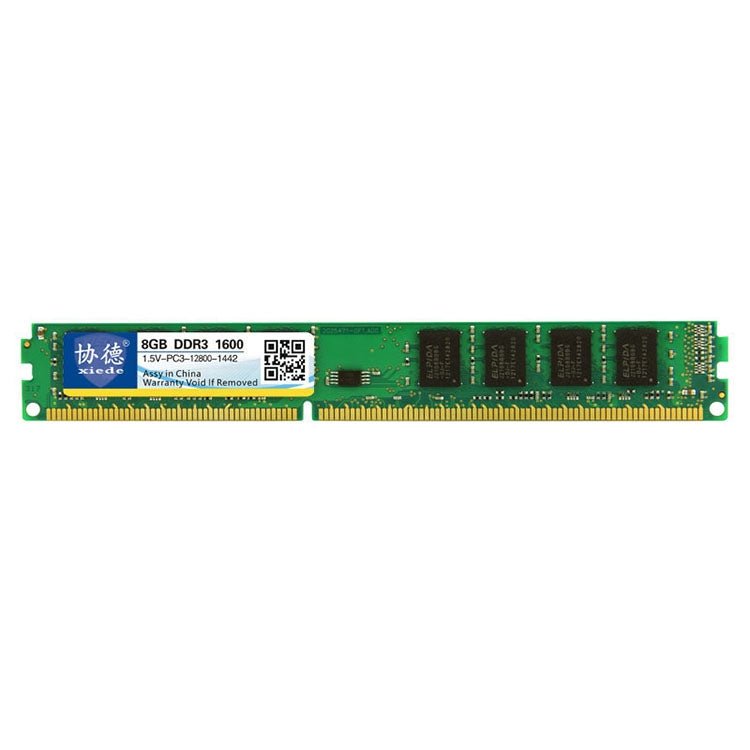 XIEDE X035 DDR3 1600MHz 8GB 1.5V General Full Compatibility Memory RAM Module for Desktop PC - Eurekaonline