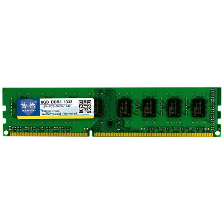 XIEDE X038 DDR3 1333MHz 8GB General AMD Special Strip Memory RAM Module for Desktop PC - Eurekaonline