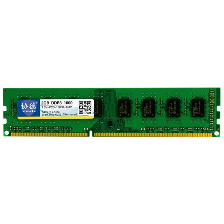 XIEDE X039 DDR3 1600MHz 2GB General AMD Special Strip Memory RAM Module for Desktop PC - Eurekaonline