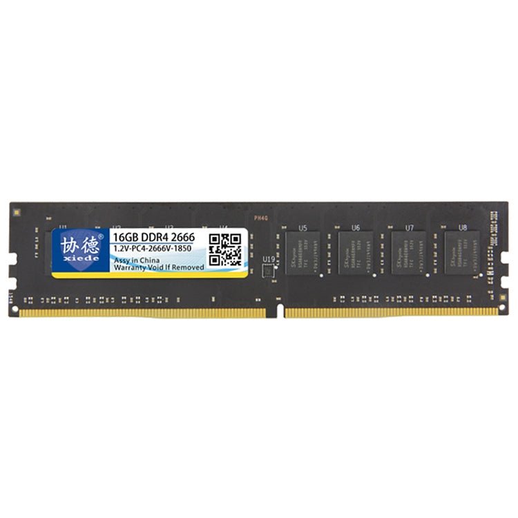 XIEDE X056 DDR4 2666MHz 16GB General Full Compatibility Memory RAM Module for Desktop PC - Eurekaonline