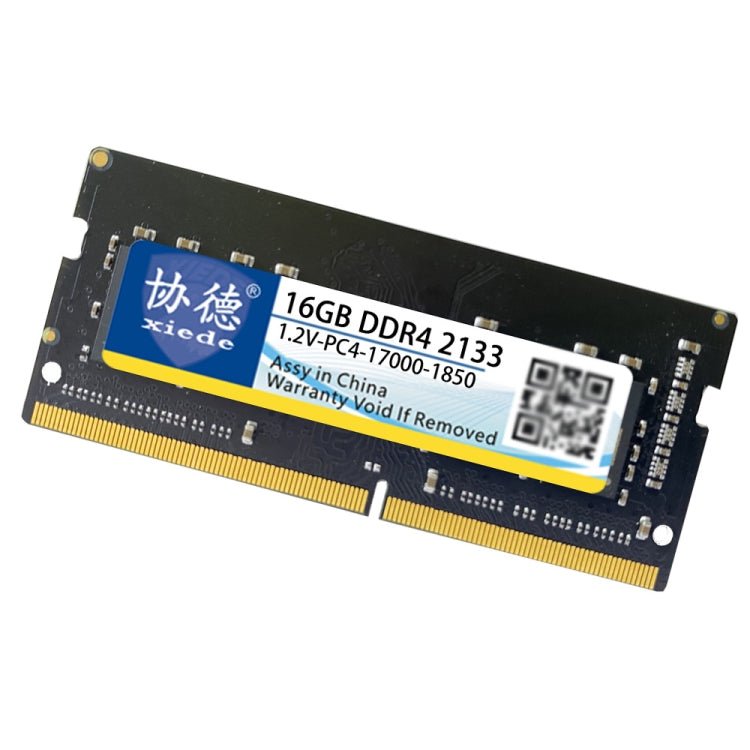 XIEDE X059 DDR4 NB 2133 Fully Compatible Laptop RAM, Memory Capacity: 16GB - Eurekaonline