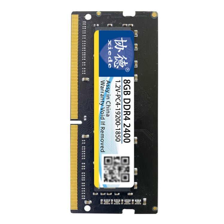 XIEDE X061 DDR4 NB 2400 Full Compatibility Notebook RAMs, Memory Capacity: 8GB - Eurekaonline