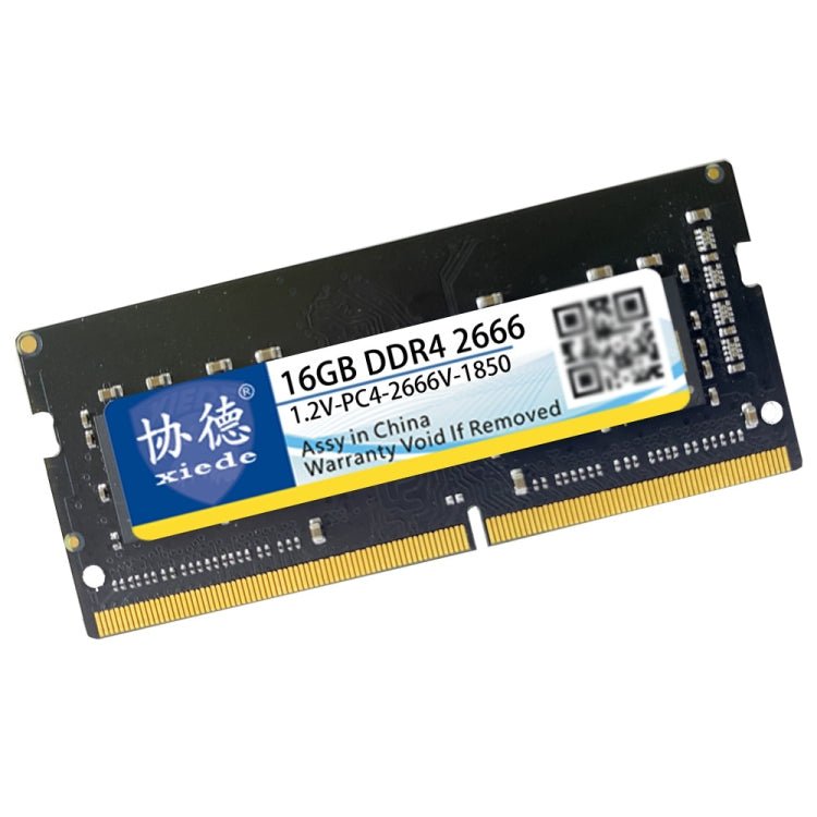 XIEDE X065 DDR4 NB 2666 Full Compatibility Notebook RAMs, Memory Capacity: 16GB - Eurekaonline