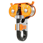 XINDA XD-Q9751 Outdoor Jungle Rope Overhead Crossing Tandem Double Pulley(Orange) - Eurekaonline