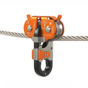 XINDA XD-Q9751 Outdoor Jungle Rope Overhead Crossing Tandem Double Pulley(Orange) - Eurekaonline