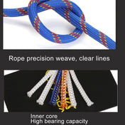 XINDA XD-S9804 Climbing Auxiliary Rope Static Rope Safety Rescue Rope, Length: 20m Diameter: 10mm(Blue) - Eurekaonline