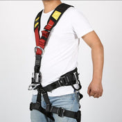 XINDA XDA9516 Outdoor Rock Climbing Polyester High-strength Wire Adjustable Downhill Whole Body Safety Belt - Eurekaonline