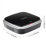 XJ-002 Car / Household Smart Touch Control Air Purifier Negative Ions Air Cleaner(Black) - Eurekaonline