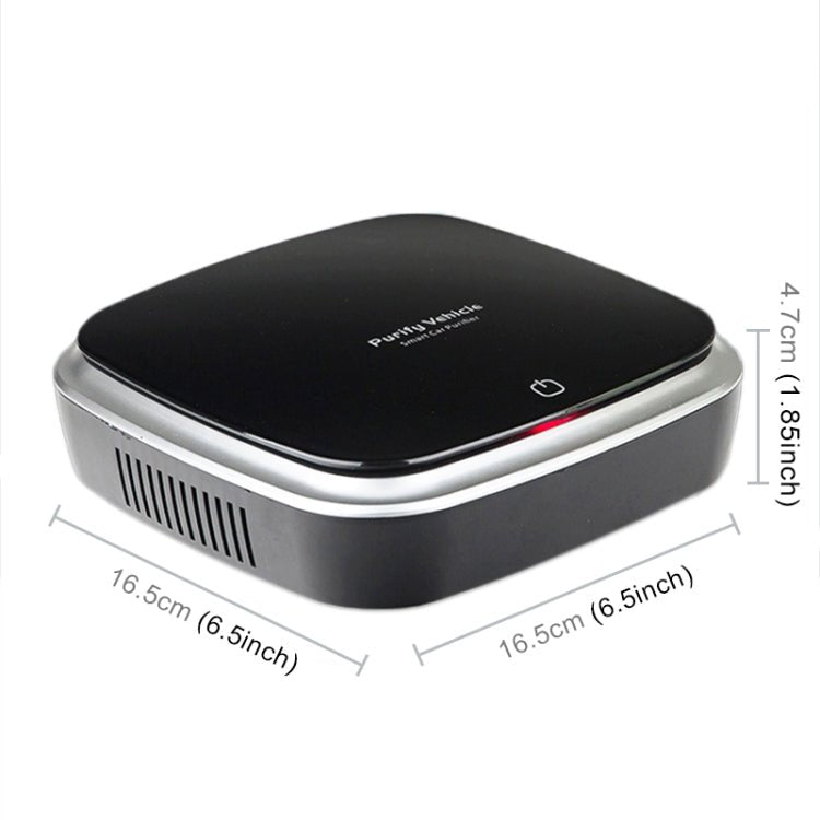  Household Smart Touch Control Air Purifier Negative Ions Air Cleaner(Black) - Eurekaonline
