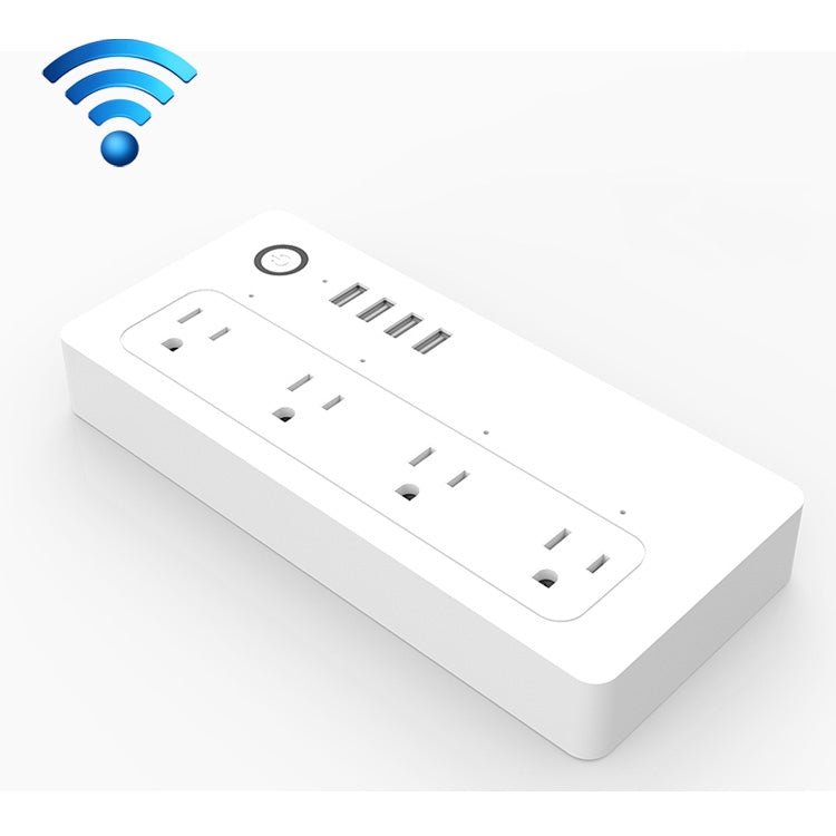 XS-A24 WiFi Smart Power Plug Socket Wireless Remote Control Timer Power Switch with USB Port, Compatible with Alexa and Google Home, Support iOS and Android, US Plug - Eurekaonline