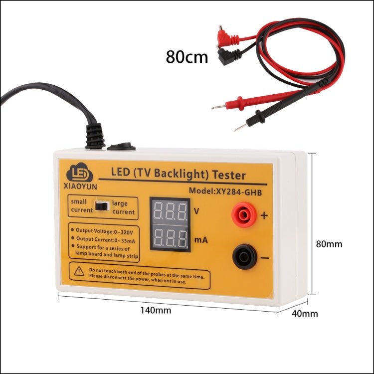 XY284 LED Tester 0-320V Output LED TV Backlight Tester Multipurpose LED Strips Beads Test Tools - Eurekaonline