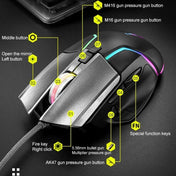 Y-FRUITFUL Y2 Detachable Macro Programming Mechanical Gaming Mouse - Eurekaonline