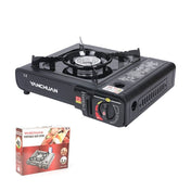 YANCHUAN Outdoor Portable Gas Stove, Style: Dual-use - Eurekaonline