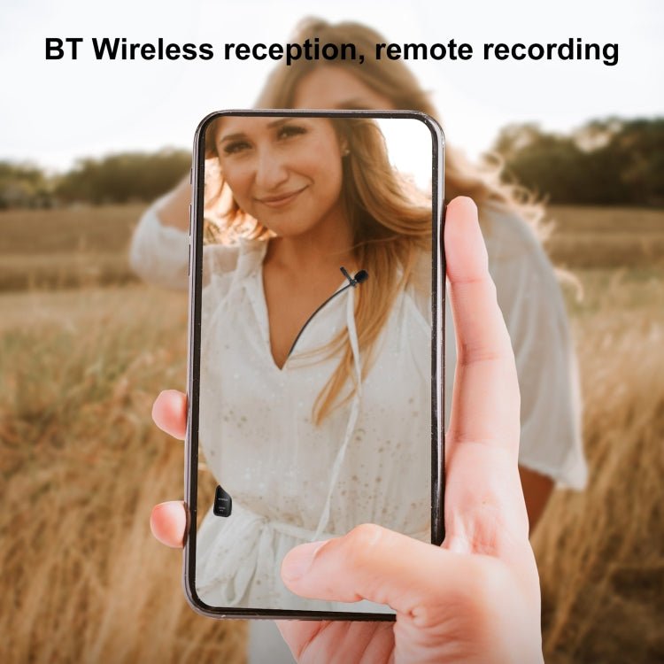 Yanmai BT8 Bluetooth Wireless Microphone (Black) - Eurekaonline