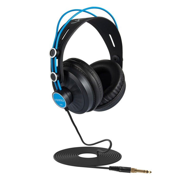 Yanmai D68 Recording Monitor Headphone (Black Blue) - Eurekaonline