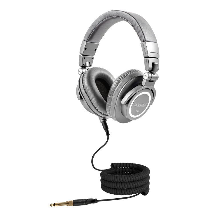 Yanmai D98 Professional Recording Monitor Headphone (Silver Grey) - Eurekaonline