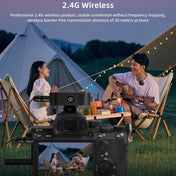 Yanmai GF525 2 in 1 Broadcast 2.4G Wireless Lavalier Microphone Mini Clip-on Mic with LED Display - Eurekaonline