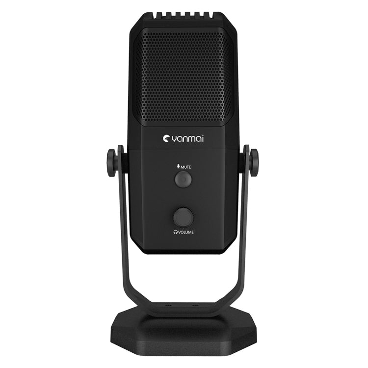 Yanmai SF-900 Multi-function Four Directivity Studio Recording Condenser Microphone with Desktop Stand(Black) - Eurekaonline