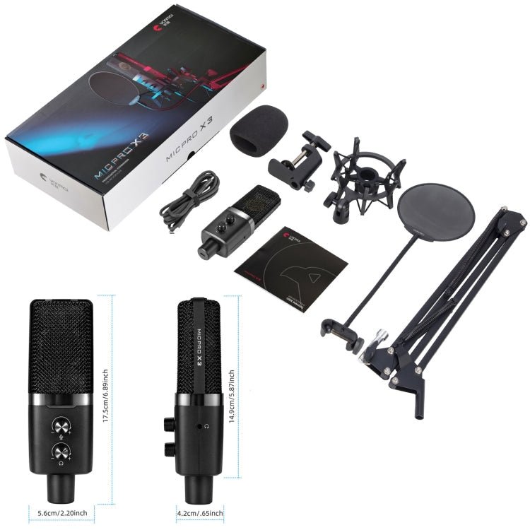 Yanmai X3 USB Recording Microphone Kit - Eurekaonline