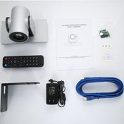 YANS YS-H20U USB HD 1080P Wide-Angle Video Conference Camera with Remote Control, US Plug(Grey) - Eurekaonline
