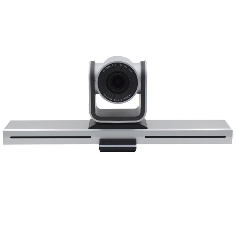 YANS YS-H210UT USB HD 1080P 10X Zoom Video Conference Camera for Large Screen, Support IR Remote Control (Grey) - Eurekaonline