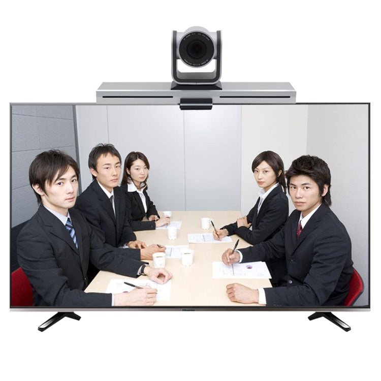 YANS YS-H23UT USB HD 1080P 3X Zoom Video Conference Camera for Large Screen, Support IR Remote Control(Grey) - Eurekaonline