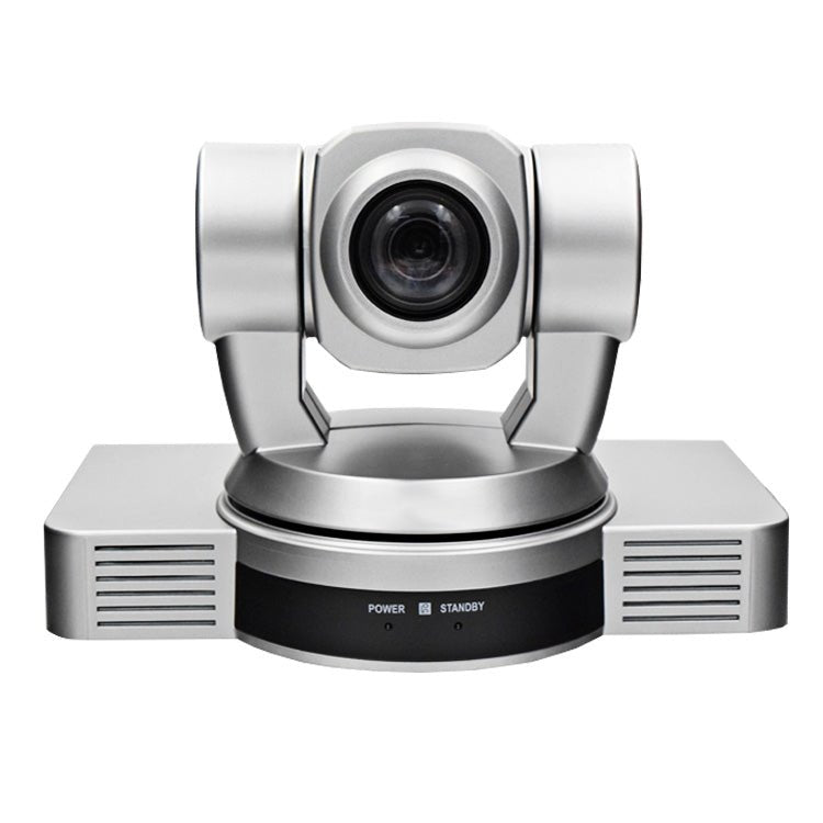 YANS YS-H810DSY 1080P HD 10X Zoom Lens Video Conference Camera with Remote Control, US Plug (Silver) - Eurekaonline