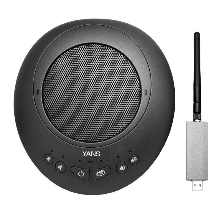 YANS YS-M31 2.4G Video Conference Wireless Omnidirectional Microphone(Black) - Eurekaonline