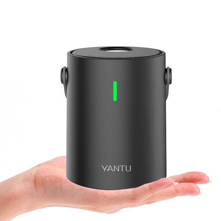 YANTU A05 Car Electric Mini Portable Tire Air Pump, Style: Wireless Digital Display Black - Eurekaonline