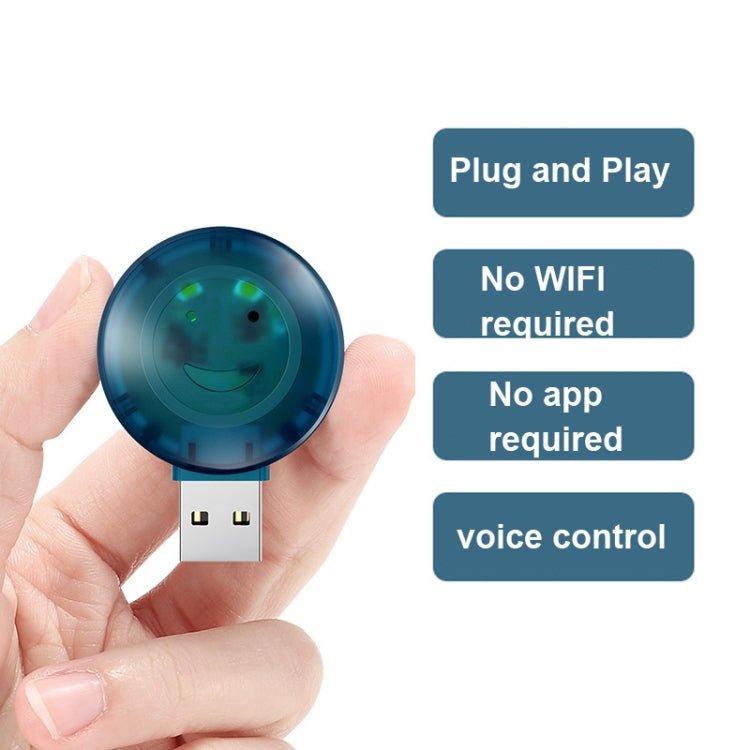 YCZ-008 USB Smart Voice Remote Control Air Conditioner Remote Control With Night Light - Eurekaonline