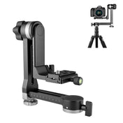 YELANGU A171 YLG0401E-C 360 Degree Rotation Horizontal Cantilever Gimbal Tripod Head for Home DV and SLR Cameras (Black) - Eurekaonline