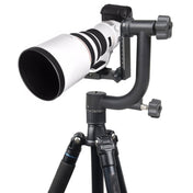 YELANGU Horizontal 360 Degree Gimbal Tripod Head for Home DV and SLR Cameras(Black) - Eurekaonline
