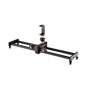 YELANGU L60E 60cm Slide Rail Track + L4 3-Wheel Video Dolly with PC142 Phone Clamp & Ballhead - Eurekaonline