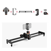 YELANGU L60E 60cm Slide Rail Track + L4 3-Wheel Video Dolly with PC142 Phone Clamp & Ballhead - Eurekaonline