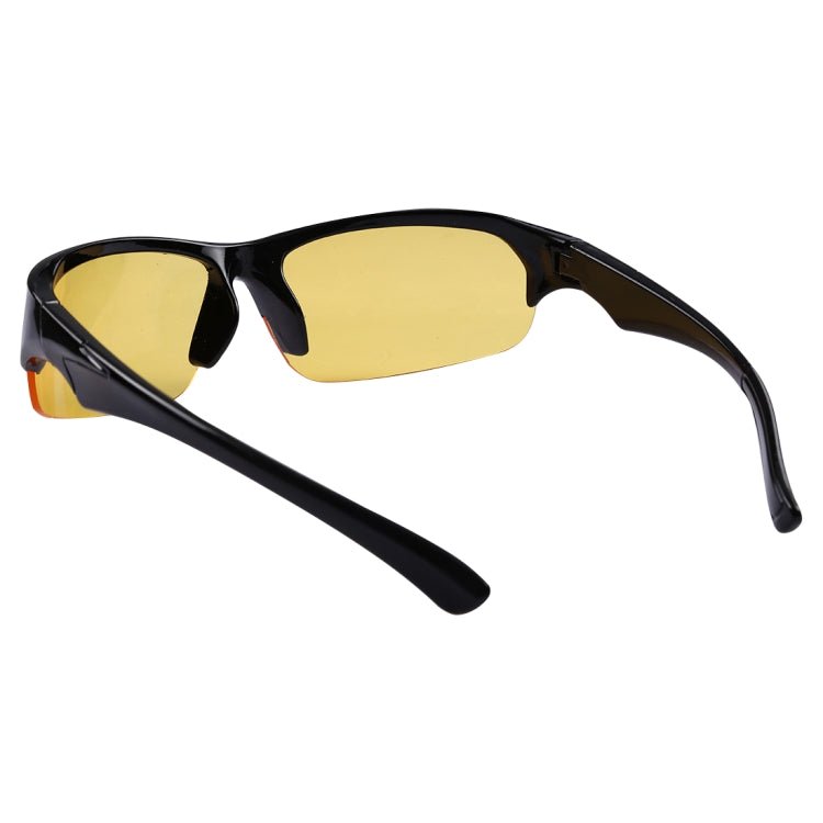 Yellow Lens Anti Glare Night Vision Glasses Safety Driver Sunglasses for Men / Women - Eurekaonline