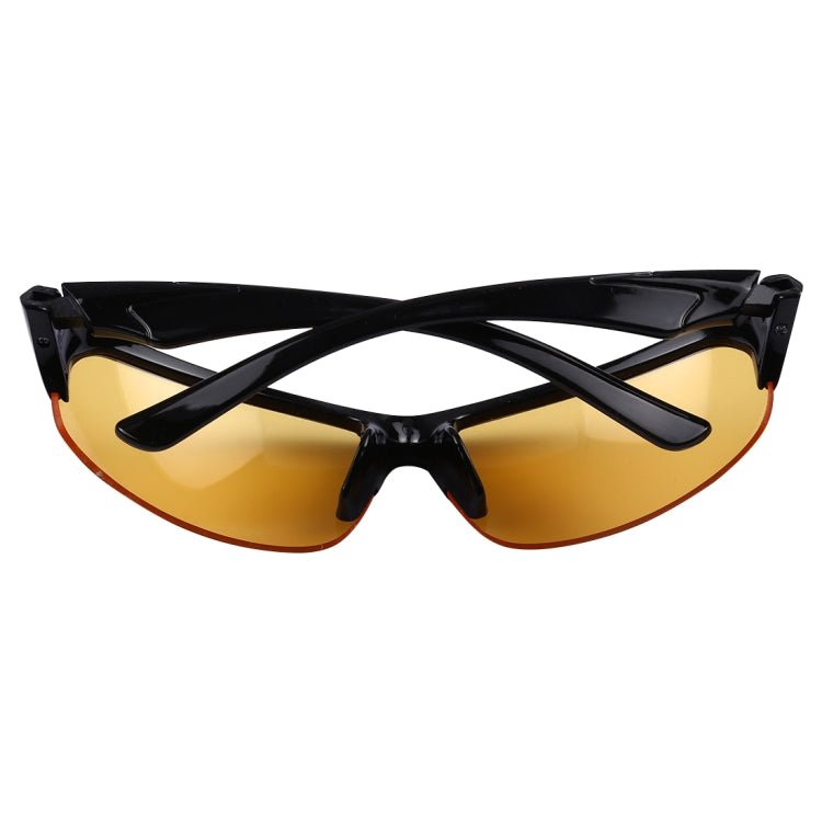 Yellow Lens Anti Glare Night Vision Glasses Safety Driver Sunglasses for Men / Women - Eurekaonline