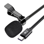 YICHUANG YC-LM10 USB-C / Type-C Intelligent Noise Reduction Condenser Lavalier Microphone, Cable Length: 1.5m - Eurekaonline