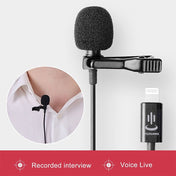YICHUANG YC-LM10II 8 Pin Port Intelligent Noise Reduction Condenser Lavalier Microphone, Cable Length: 1.5m - Eurekaonline