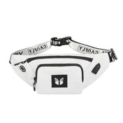 YIPINU YPU-DS Fashion Chest Bag Messenger Bag Waist Bag Waterproof Sports Mobile Phone Bag with External USB Port( White) - Eurekaonline