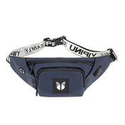 YIPINU YPU-DS Fashion Chest Bag Messenger Bag Waist Bag Waterproof Sports Mobile Phone Bag with External USB Port(Blue) - Eurekaonline