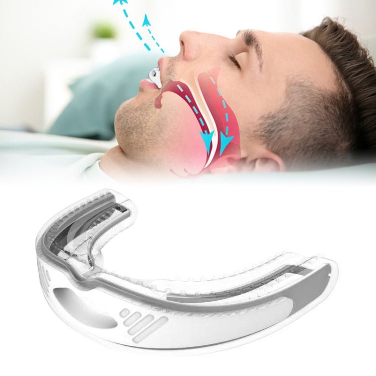 YJK100 Silicone + ABS Stop Snoring Device Anti Snore (White) - Eurekaonline
