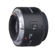 YONGNUO YN35MM F2C 1:2 AF/MF Wide-Angle Fixed/Prime Auto Focus Lens for Canon EOS EF Lens (Black) - Eurekaonline