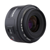 YONGNUO YN35MM F2N 1:2 AF/MF Wide-Angle Fixed/Prime Auto Focus Lens for Nikon DSLR Cameras(Black) - Eurekaonline