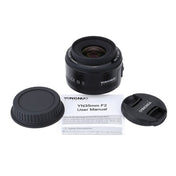 YONGNUO YN35MM F2N 1:2 AF/MF Wide-Angle Fixed/Prime Auto Focus Lens for Nikon DSLR Cameras(Black) - Eurekaonline