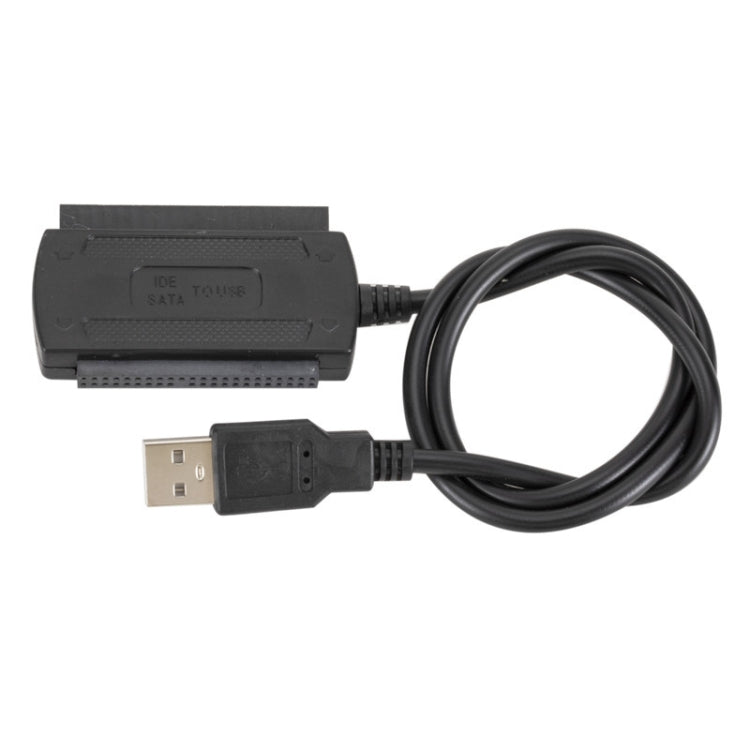SATA Easy Drive Cable Hard Disk Drive Data Cable with Power Supply(UK Plug Set) - Eurekaonline