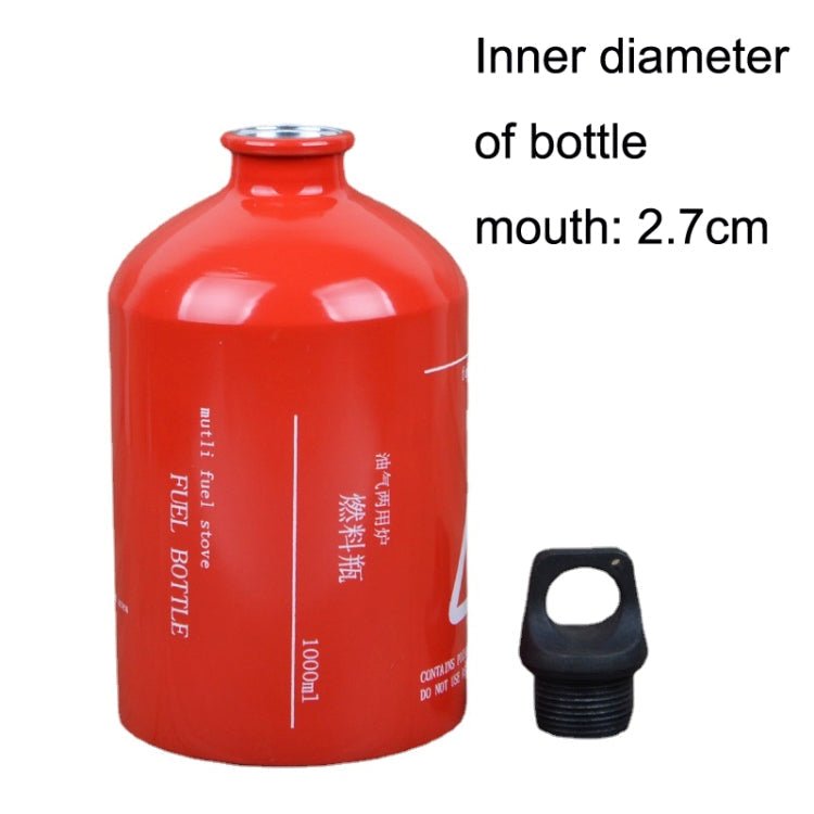 yP01 All-aluminum Outdoor Stove Gasoline Bottle With Cap - Eurekaonline