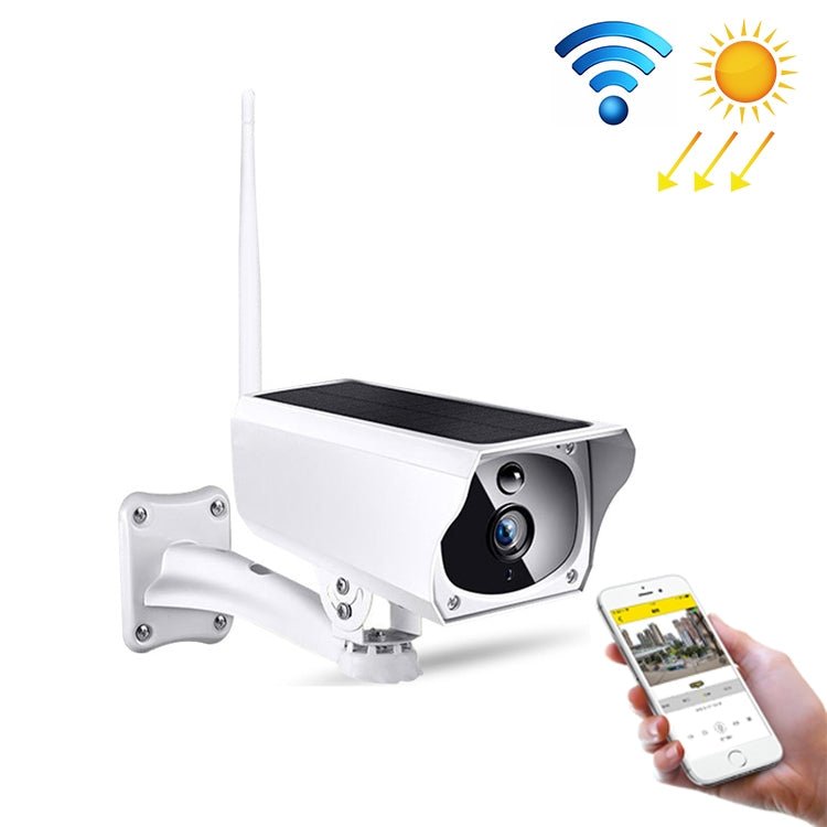 YS-Y4 1080P HD Solar Wifi Battery Camera, Support Motion Detection & Infrared Night Vision & SD Card(Max 32GB) - Eurekaonline