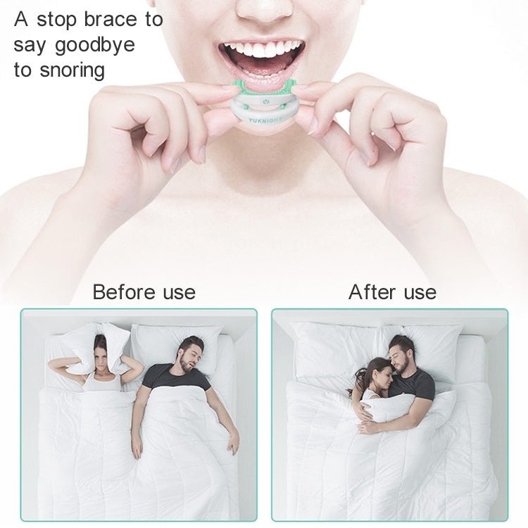 Yuknight Adult Home Throat Anti-snoring Mouthguard Device - Eurekaonline