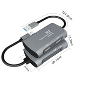 Z30 HDMI Female + Mic to HDMI Female + Audio + USB 2.0 Video Capture Box - Eurekaonline