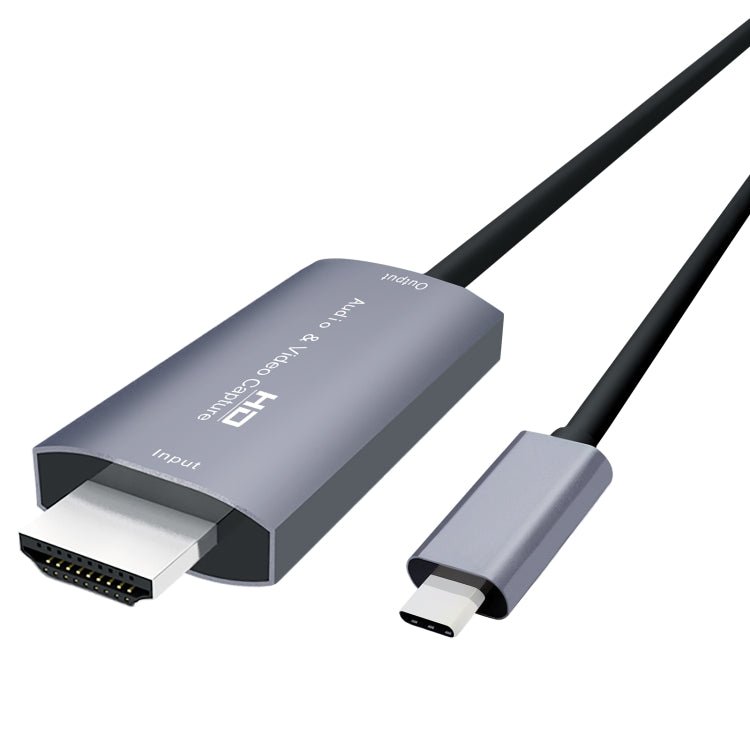  Type-C Male HD Video Capture Card, Cable Length: 2m - Eurekaonline